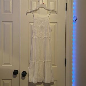 Lace detail sun dress